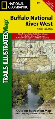 Buffalo National River West - National Geographic Maps