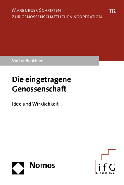 Die eingetragene Genossenschaft - Volker Beuthien