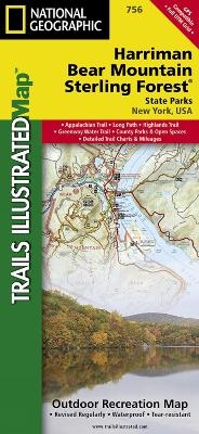 Harriman, Bear Mountain, Sterling Forest State Parks - National Geographic Maps