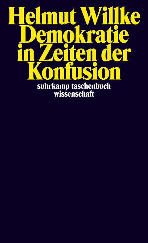 Demokratie in Zeiten der Konfusion - Helmut Willke