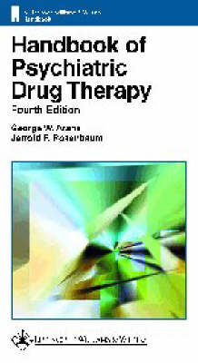 Handbook of Psychiatric Drug Therapy - George W. Arana, J.F. Rosenbaum