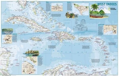 West Indies -  National Geographic Maps