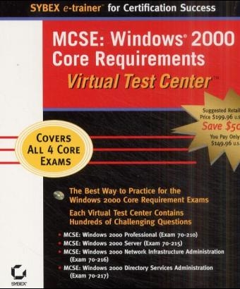 MCSE Windows 2000 Core Requirements Virtual Test Center -  Sybex