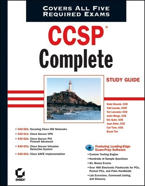 CCSP Complete Study Guide - Todd Lammle, Wade Edwards, Tom Lancaster, Justin Menga, Eric Quinn