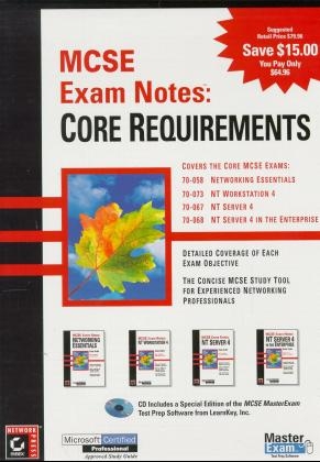 Mcse Exam Notes: Core Requirements - Robert King,  Sybex, Gary Govanus, Glenn Madow, James Chellis