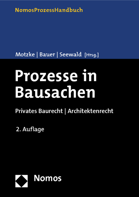 Prozesse in Bausachen - 