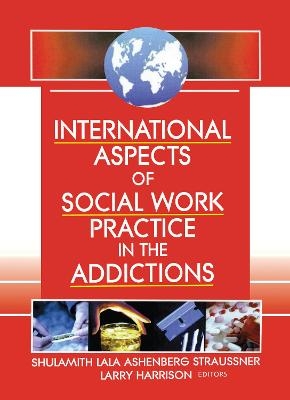 International Aspects of Social Work Practice in the Addictions - Shulamith L a Straussner, Larry Harrison