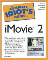 Complete Idiot's Guide to iMovie 2 - Brad Miser