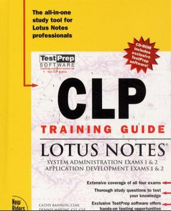 CLP TRAINING GUIDE. LOTUS NOTES -  Bannon