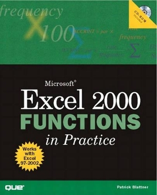 Microsoft Excel 2000 Functions in Practice - Patrick Blattner