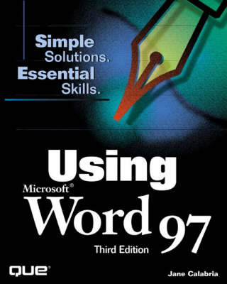 Using Microsoft Word 97 - Joshua C. Nossiter