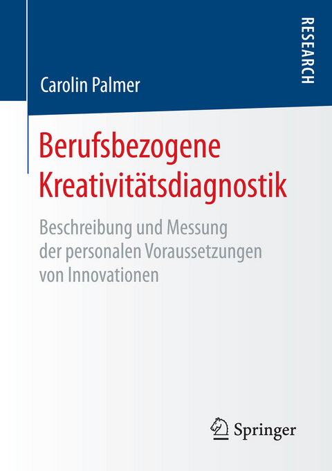 Berufsbezogene Kreativitätsdiagnostik -  Carolin Palmer