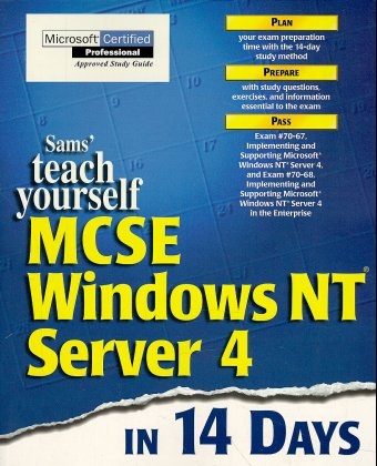 Sams Teach Yourself Windows NT - David Schaer