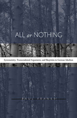 All or Nothing - Paul W. Franks