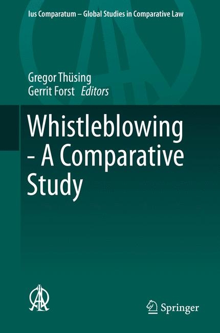 Whistleblowing - A Comparative Study - 