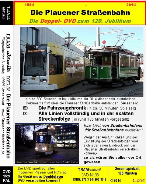 Die Plauener Straßenbahn - Andreas Herr