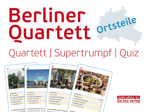 Berliner Quartett - Ortsteile