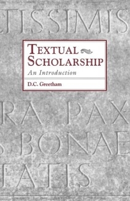 Textual Scholarship - David C. Greetham