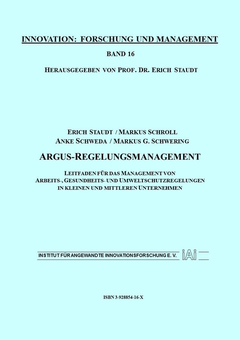 Argus-Regelungsmanagement - 