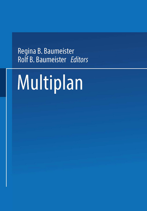 Multiplan - Regina B. Baumeister, Rolf B. Baumeister