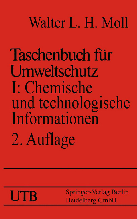 Taschenbuch für Umweltschutz - 