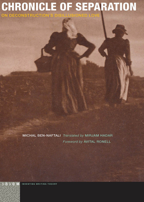 Chronicle of Separation - Michal Ben-Naftali