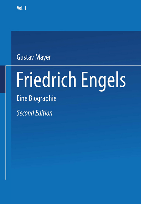 Friedrich Engels - Gustav Mayer