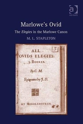 Marlowe's Ovid - M. L. Stapleton