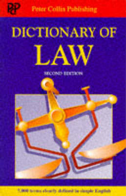 Dictionary of Law - P. H. Collin