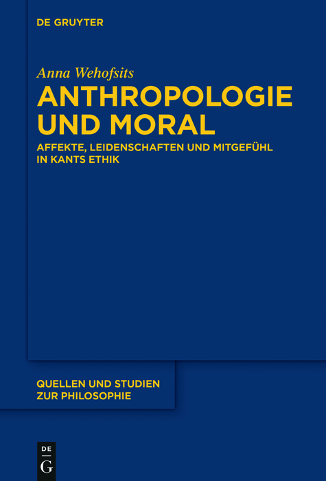 Anthropologie und Moral -  Anna Wehofsits