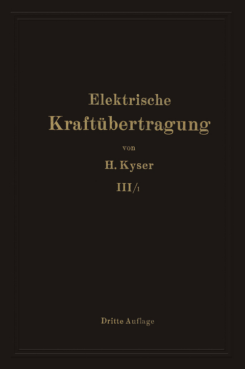 Bau und Betrieb des Kraftwerkes - Herbert Kyser