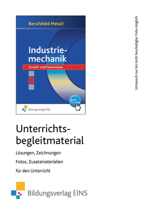 Berufsfeld Metall / Berufsfeld Metall - Industriemechanik - Klaus Hengesbach, Jürgen Lehberger, Detlef Müser, Georg Pyzalla, Walter Quadflieg, Werner Schilke