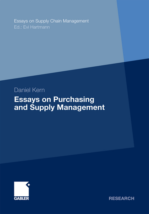 Essays on Purchasing and Supply Management - Daniel Kern