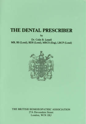 Dental Prescriber - Colin B. Lessell