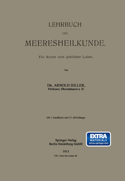 Lehrbuch der Meeresheilkunde - Arnold Hiller