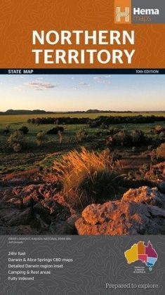Northern Territory State Handy Map