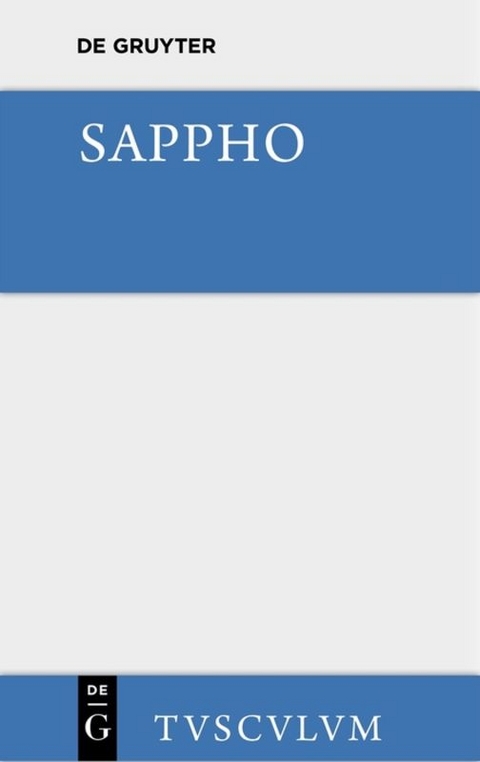 Sappho -  Sappho