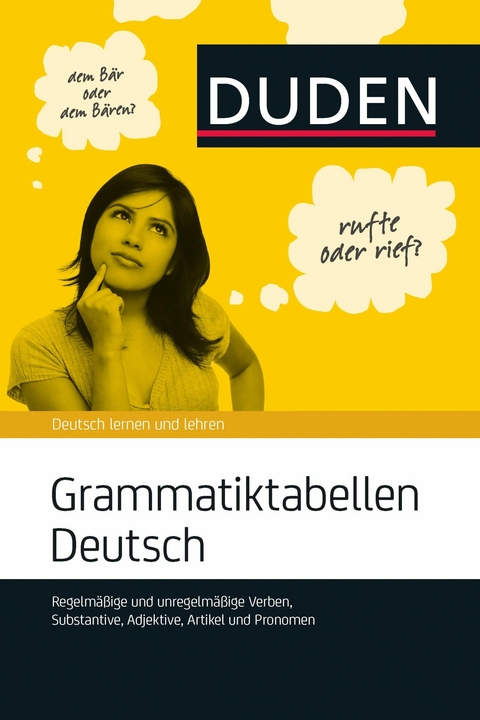 Grammatiktabellen Deutsch - Carsten Pellengahr