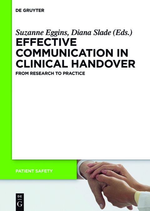 Effective Communication in Clinical Handover - 