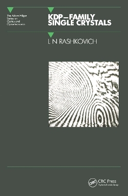 KDP - Family Single Crystals - L.N Rashkovich
