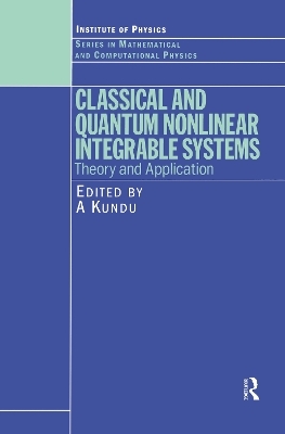 Classical and Quantum Nonlinear Integrable Systems - 