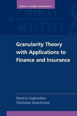 Granularity Theory with Applications to Finance and Insurance - Patrick Gagliardini, Christian Gouriéroux