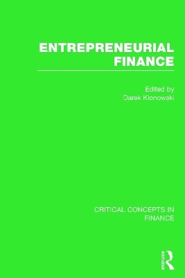 Entrepreneurial Finance - 