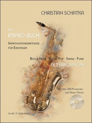 Das Impro-Buch, für Altsaxophon, m. Audio-CD - Christian Schatka