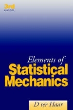 Elements of Statistical Mechanics - D. ter Haar