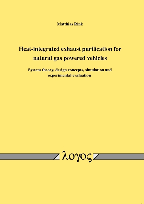 Heat-integrated exhaust purification for natural gas powered vehicles - Matthias Rink
