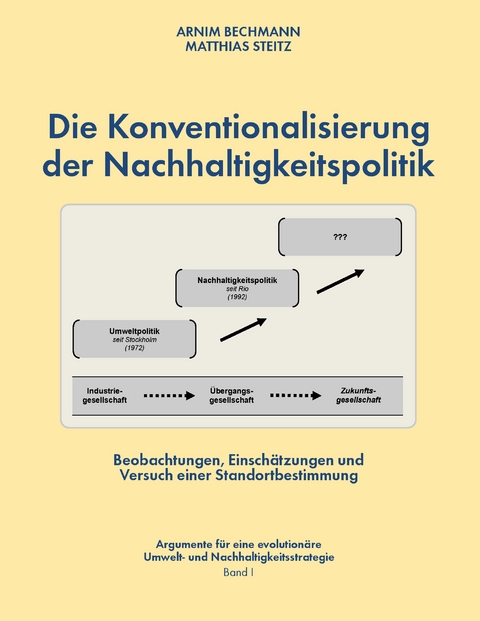 Die Konventionalisierung der Nachhaltigkeitspolitik - Arnim Bechmann, Matthias Steitz