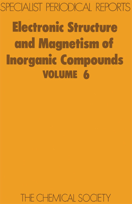 Electronic Structure and Magnetism of Inorganic Compounds - 