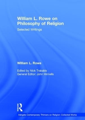 William L. Rowe on Philosophy of Religion - William L. Rowe, Nick Trakakis