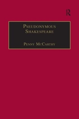 Pseudonymous Shakespeare - Penny McCarthy